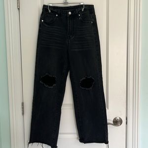 Black Denim Jeans